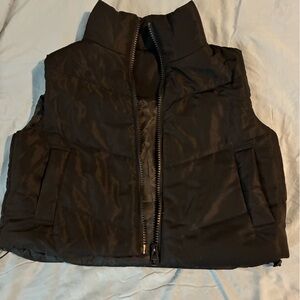 SHEIN Black Puffer Vest